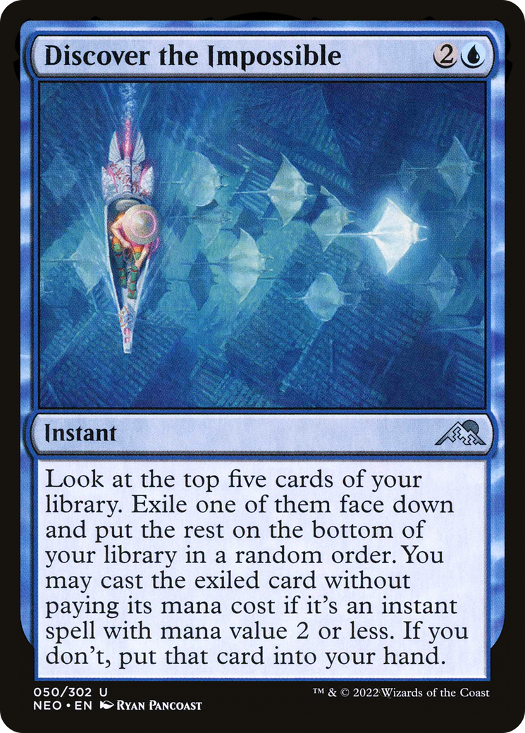 Discover the Impossible (NEO-050) - Kamigawa: Neon Dynasty