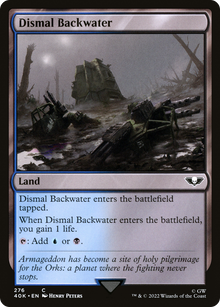 Dismal Backwater⁣ - Universes Beyond: Warhammer 40,000⁣ (Common)⁣ [276]