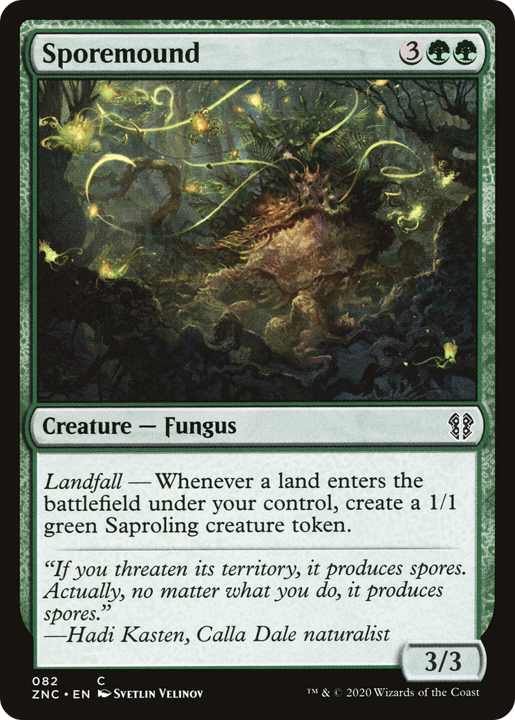 Sporemound (ZNC-082) - Zendikar Rising Commander