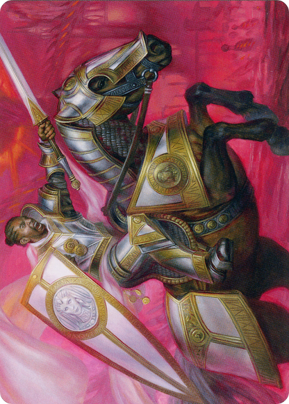 Sigiled Sentinel // Sigiled Sentinel (AMOM-009) - March of the Machine Art Series (Borderless) Foil