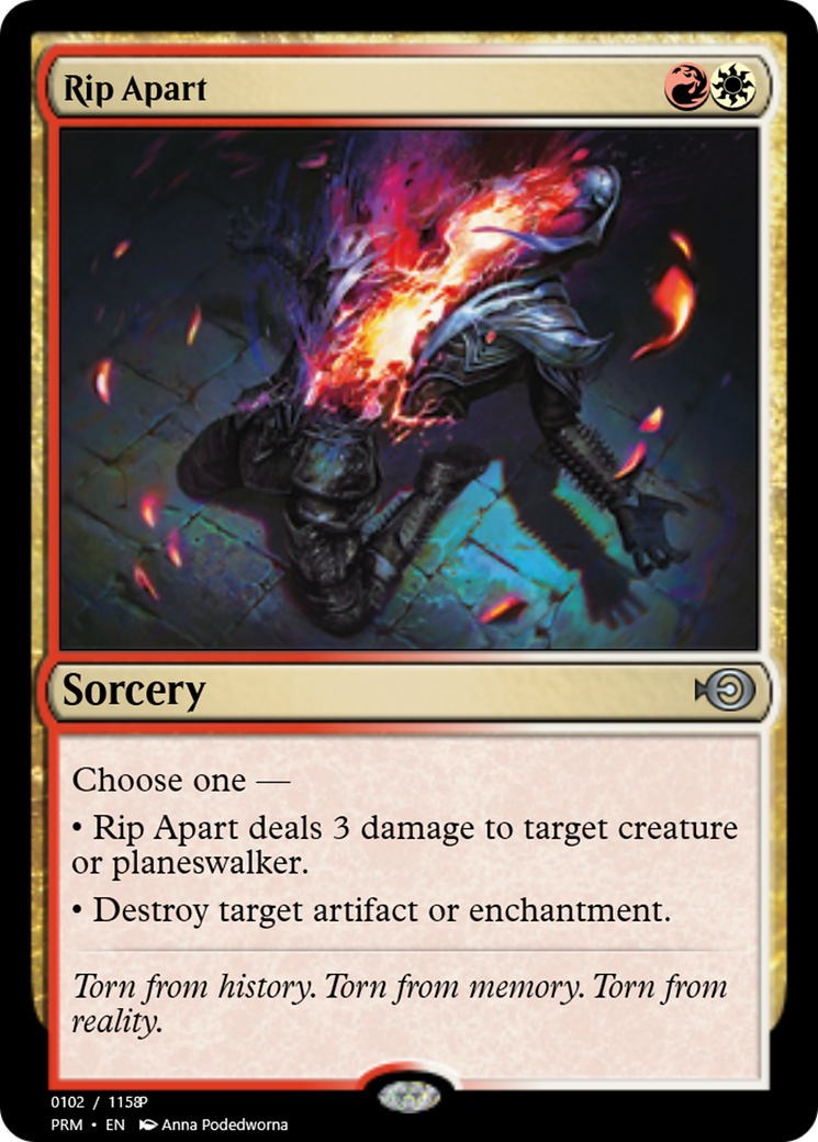 Rip Apart (PRM-90176) - Magic Online Promos