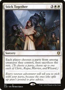 Stick Together (V.1)⁣ - Commander Legends: Battle for Baldur's Gate: Extras⁣ (Rare)⁣ [661]