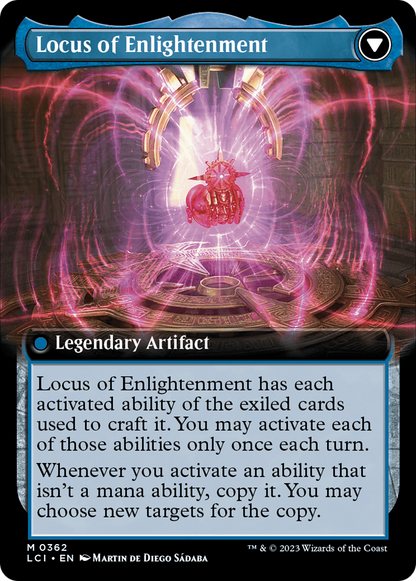The Enigma Jewel (Extended Art) (LCI-362) - The Lost Caverns of Ixalan: (Extended Art) Foil