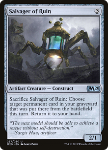 Salvager of Ruin⁣ - Core 2020⁣ (Uncommon)⁣ [237]