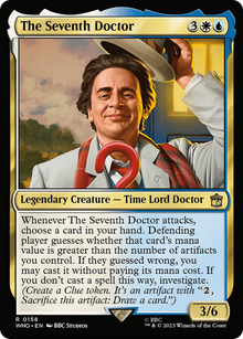 The Seventh Doctor⁣ - Universes Beyond: Doctor Who⁣ (Rare)⁣ [158]