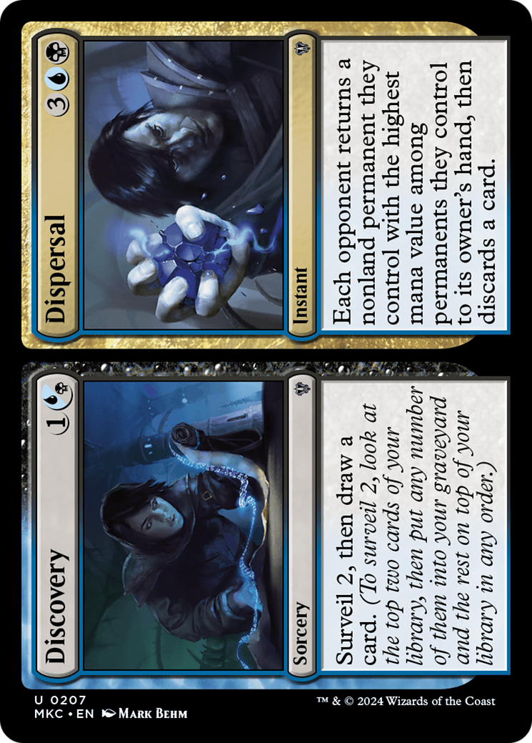 Discovery // Dispersal⁣ - Commander: Murders at Karlov Manor⁣ (Uncommon)⁣ [207]
