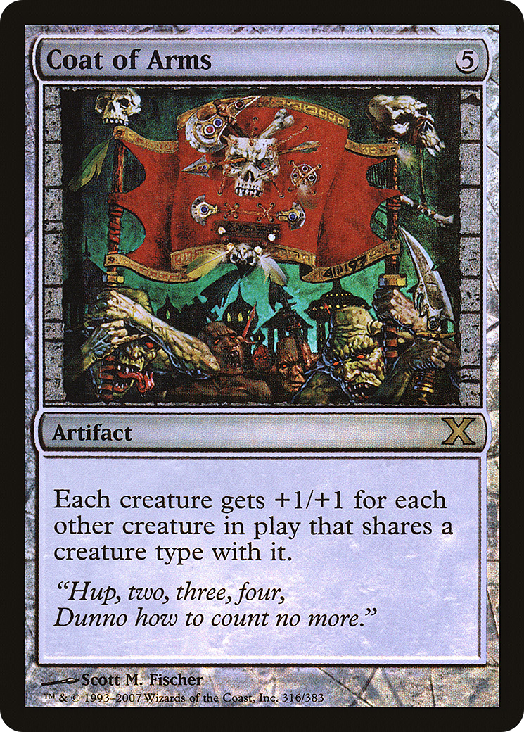 Coat of Arms (10E-316★) - Tenth Edition Foil