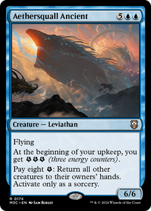 Aethersquall Ancient⁣ - Commander: Modern Horizons 3⁣ (Rare)⁣ [174]