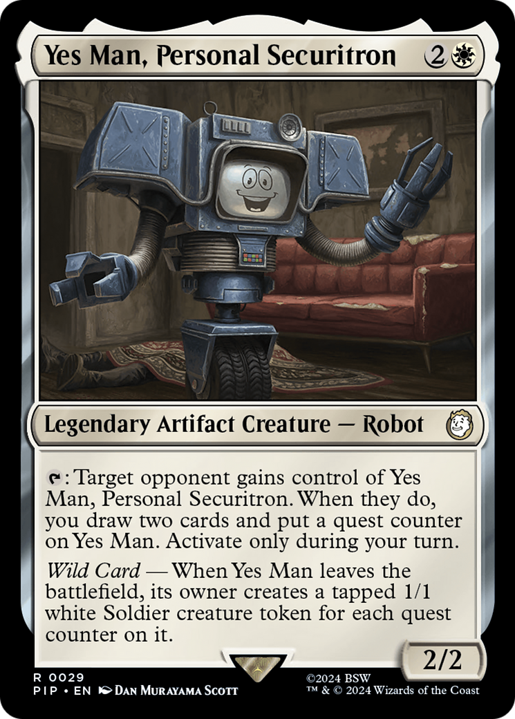Yes Man, Personal Securitron⁣ - Universes Beyond: Fallout⁣ (Rare)⁣ [29]
