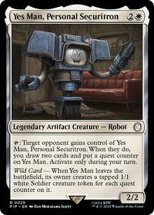 Yes Man, Personal Securitron⁣ - Universes Beyond: Fallout⁣ (Rare)⁣ [29]