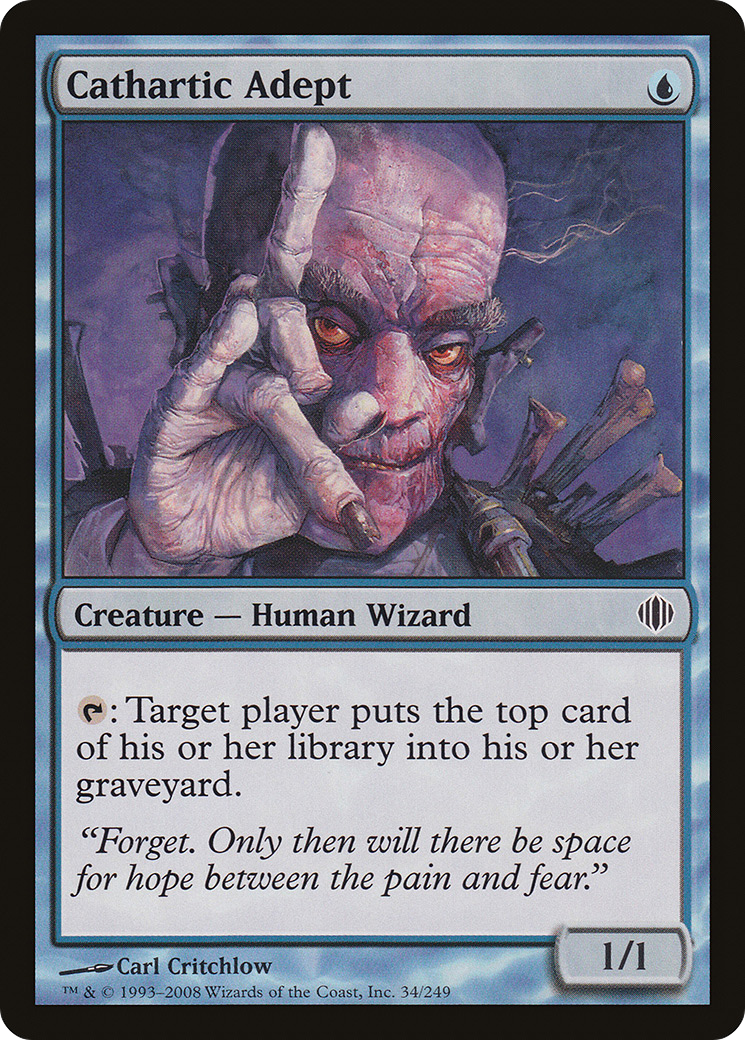 Cathartic Adept (ALA-034) - Shards of Alara Foil