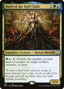 Vorel of the Hull Clade⁣ - Commander: Streets of New Capenna⁣ (Rare)⁣ [357]