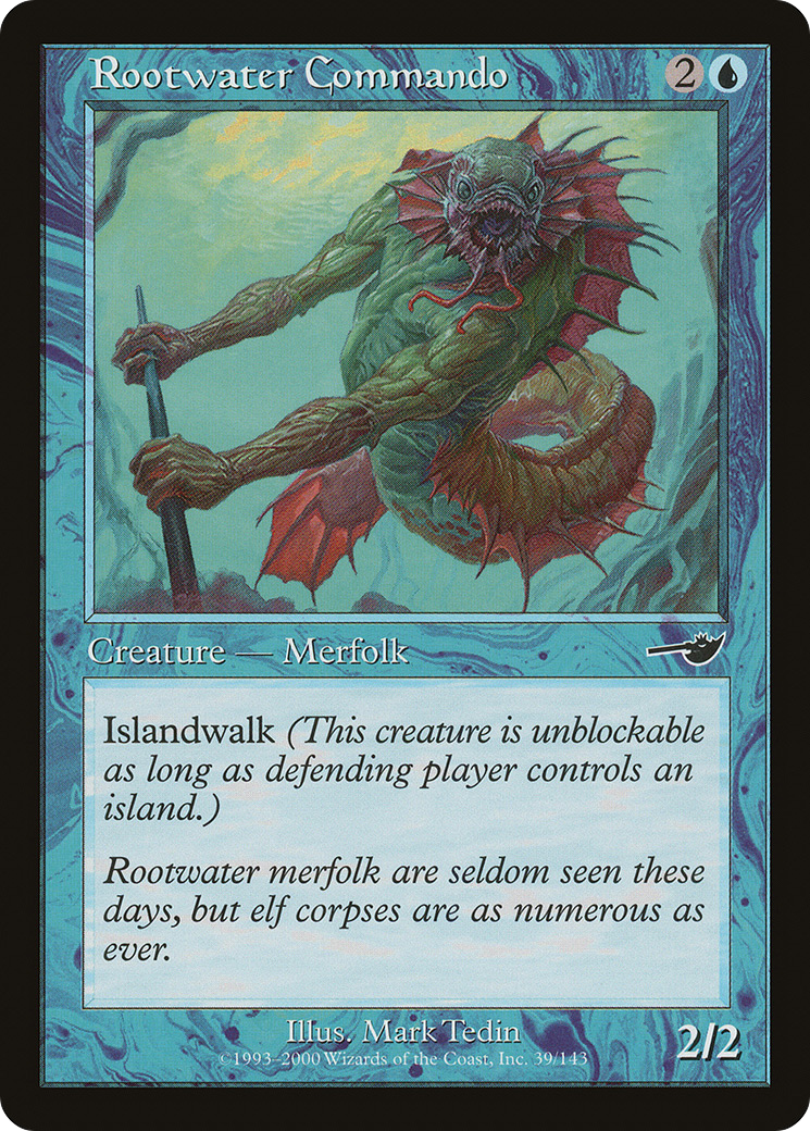 Rootwater Commando (NMS-039) - Nemesis Foil