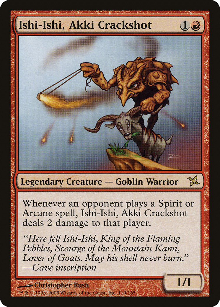 Ishi-Ishi, Akki Crackshot (BOK-110) - Betrayers of Kamigawa Foil