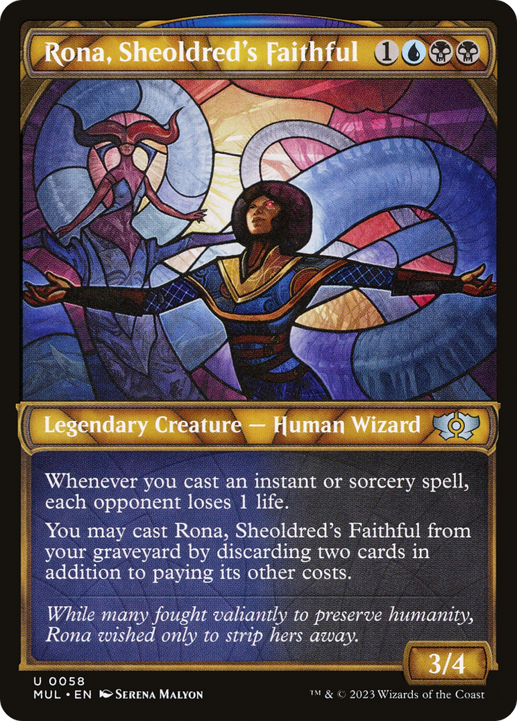 Rona, Sheoldred's Faithful (V.1)⁣ - Multiverse Legends⁣ (Uncommon)⁣ [58]