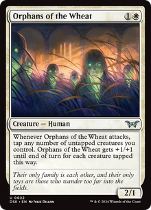 Orphans of the Wheat⁣ - Duskmourn: House of Horror⁣ (Uncommon)⁣ [22]