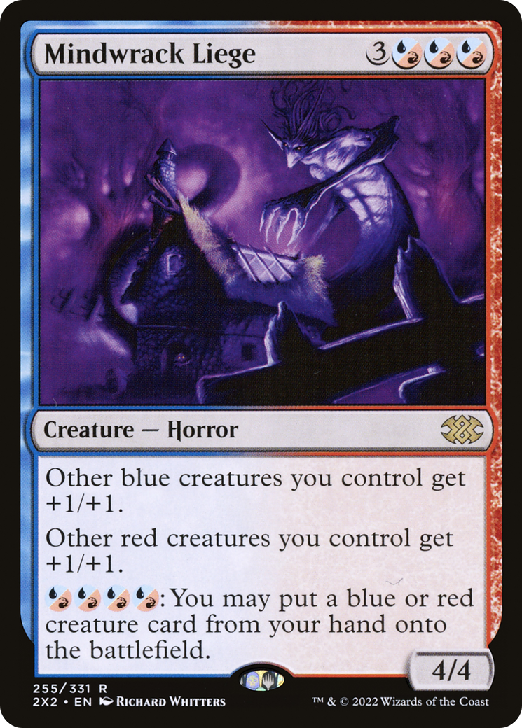 Mindwrack Liege⁣ - Double Masters 2022⁣ (Rare)⁣ [255]