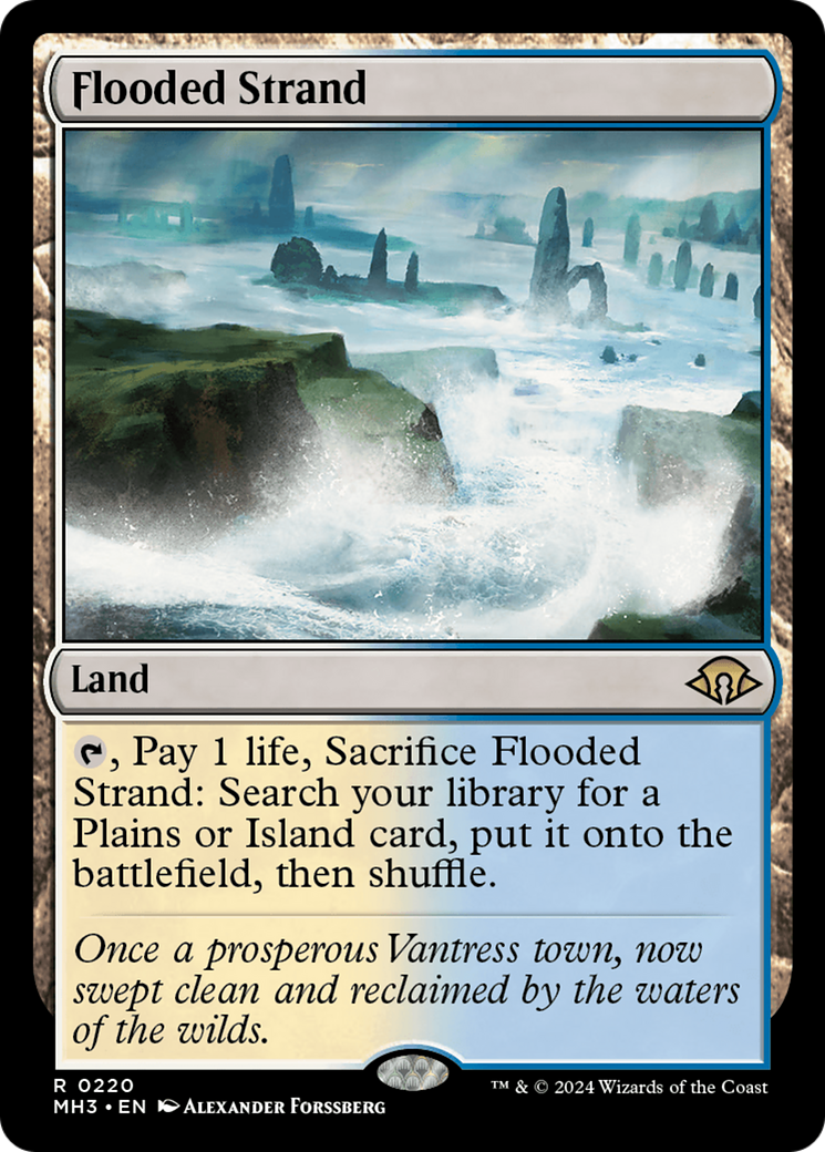 Flooded Strand⁣ - Modern Horizons 3⁣ (Rare)⁣ [220]