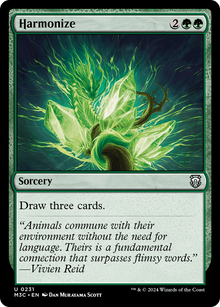 Harmonize⁣ - Commander: Modern Horizons 3⁣ (Uncommon)⁣ [231]
