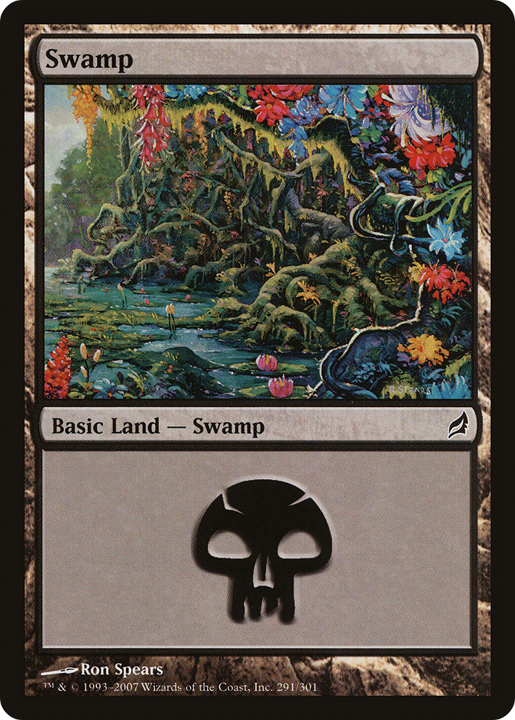 Swamp (291) (LRW-291) - Lorwyn Foil