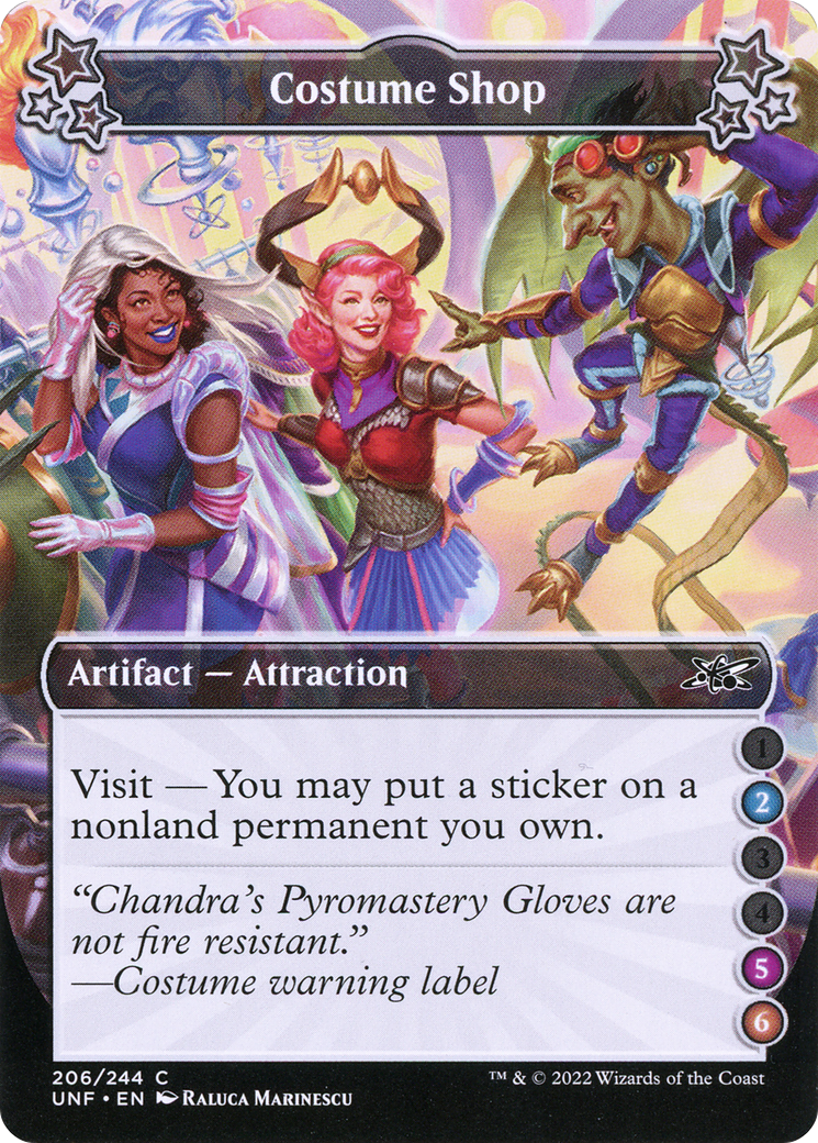 Costume Shop (2-5-6) (UNF-206C) - Unfinity Foil