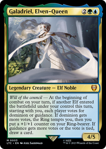 Galadriel, Elven-Queen⁣ - Commander: The Lord of the Rings: Tales of Middle-earth⁣ (Mythic)⁣ [3]