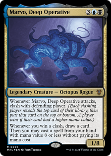 Marvo, Deep Operative⁣ - Commander: Murders at Karlov Manor⁣ (Mythic)⁣ [7]
