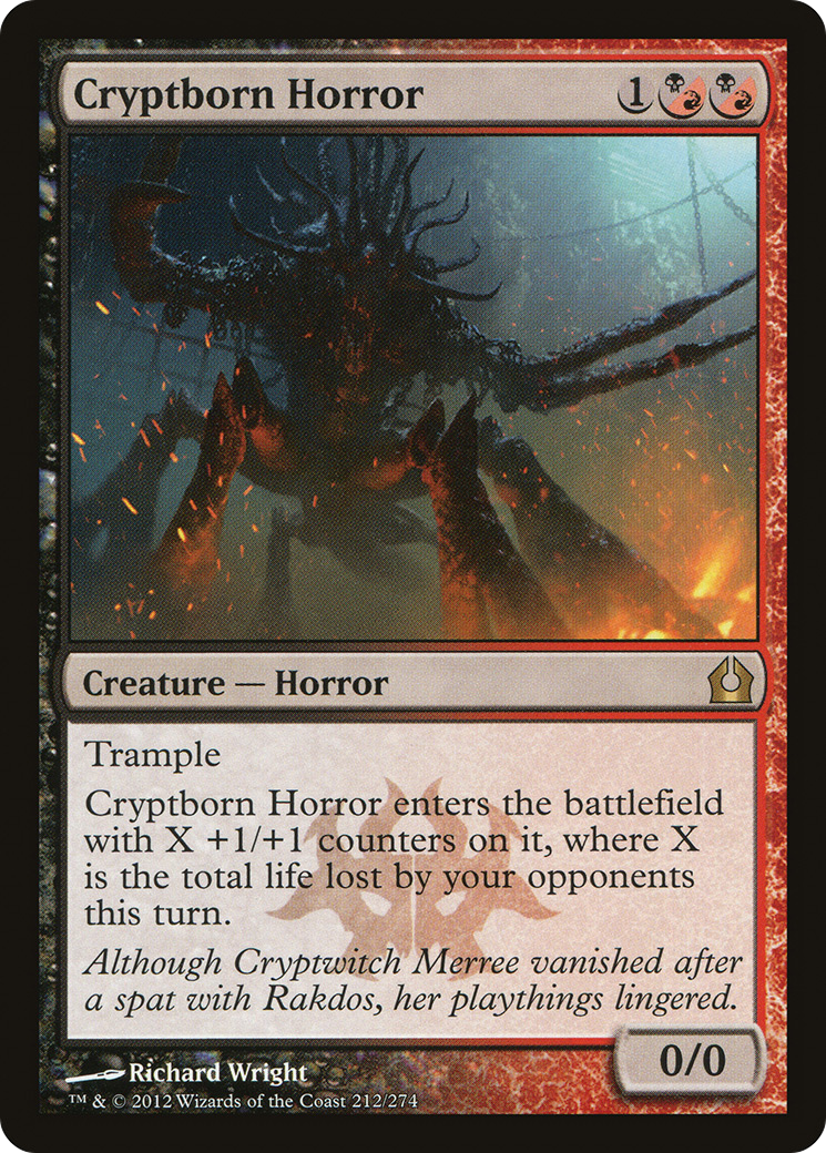 Cryptborn Horror (RTR-212) - Return to Ravnica