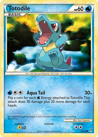Totodile 074/95  Call of Legends - Common