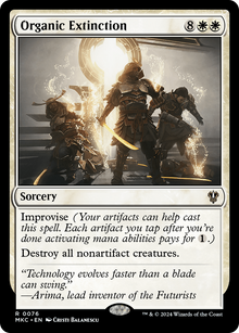 Organic Extinction⁣ - Commander: Murders at Karlov Manor⁣ (Rare)⁣ [76]