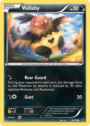 Vullaby 068  - Reverse Holofoil Emerging Powers - Common