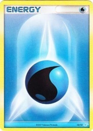 Water Energy 012  DP Trainer Kit Manaphy & Lucario - Common