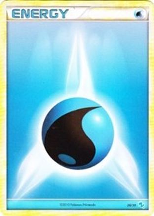 Water Energy (#9) 009  HGSS Trainer Kit Gyarados & Raichu - Common