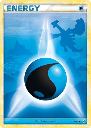Water Energy 090  - Holofoil Call of Legends - Common