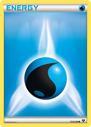 Water Energy 134  XY Base Set - Common