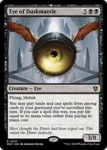 Eye of Duskmantle⁣ - Commander: Murders at Karlov Manor⁣ (Rare)⁣ [27]