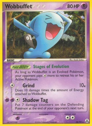 Wobbuffet 028  Legend Maker - Rare