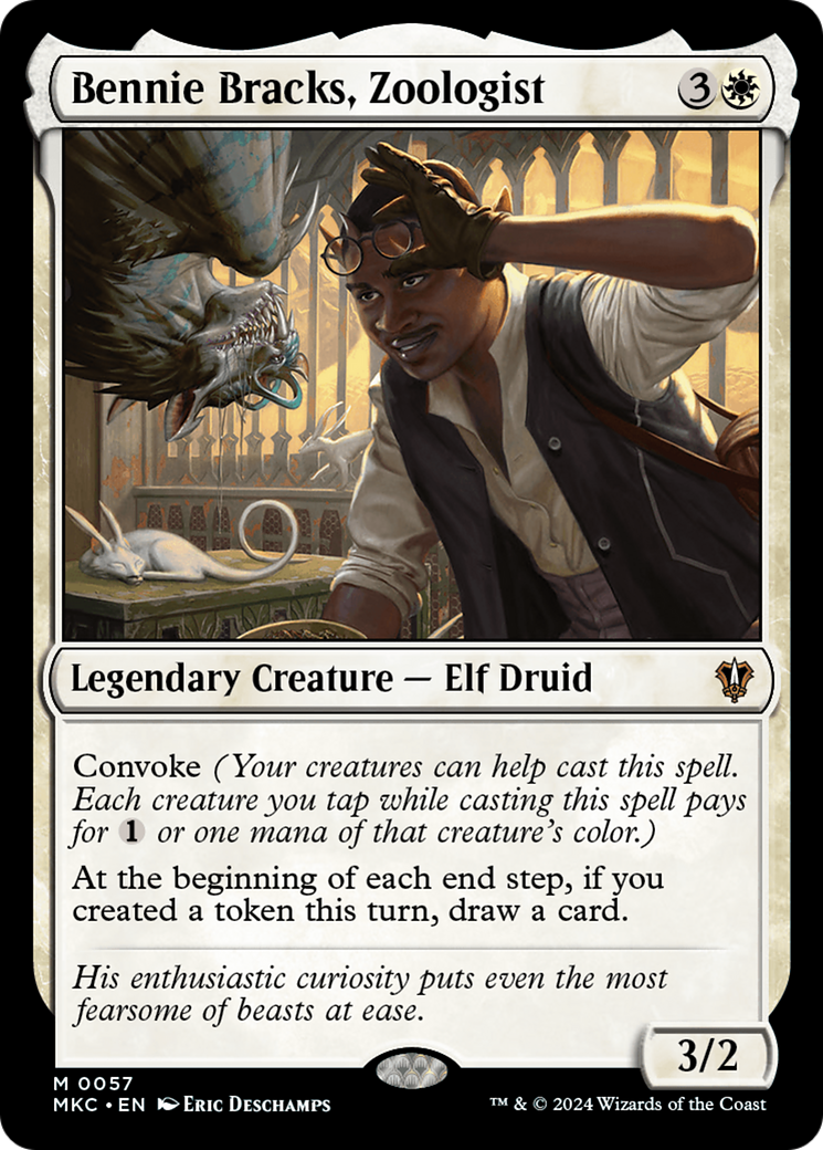 Bennie Bracks, Zoologist⁣ - Commander: Murders at Karlov Manor⁣ (Mythic)⁣ [57]