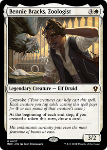 Bennie Bracks, Zoologist⁣ - Commander: Murders at Karlov Manor⁣ (Mythic)⁣ [57]