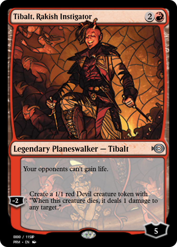 Tibalt, Rakish Instigator (PRM-77981) - Magic Online Promos