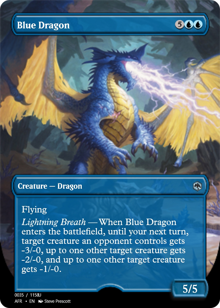 Blue Dragon (PRM-92686) - Magic Online Promos