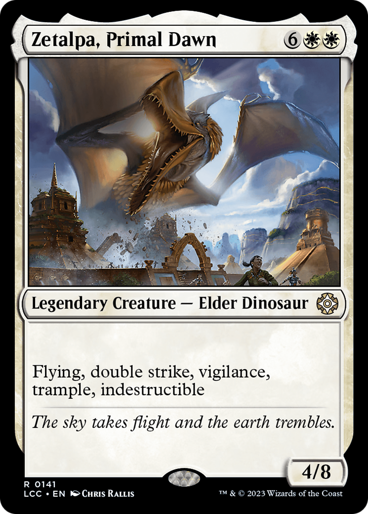 Zetalpa, Primal Dawn⁣ - Commander: The Lost Caverns of Ixalan⁣ (Rare)⁣ [141]