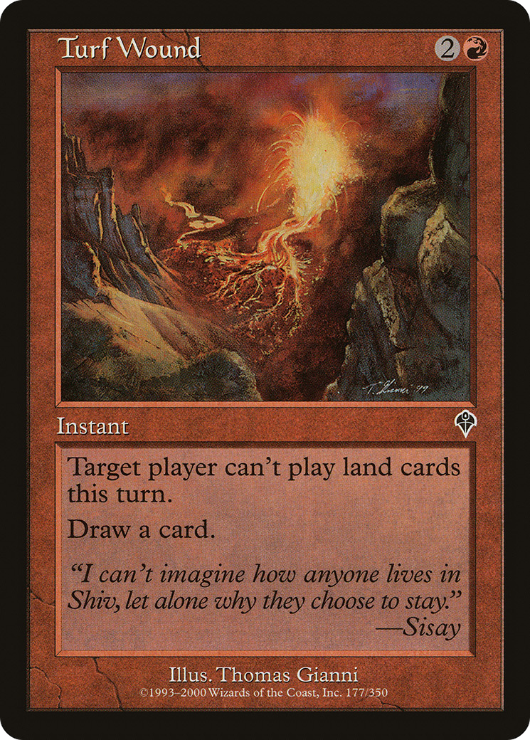 Turf Wound (INV-177) - Invasion