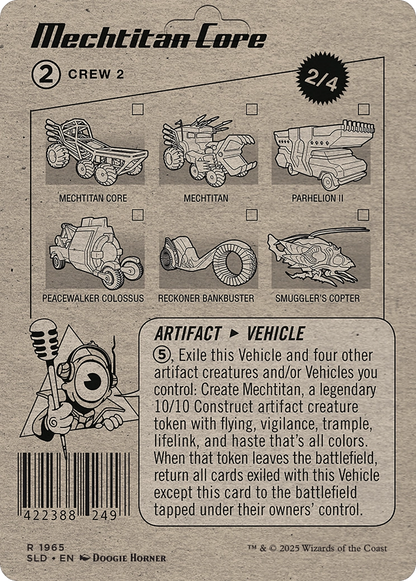Mechtitan Core // Mechtitan Core (SLD-1965) - Secret Lair Drop (Borderless)