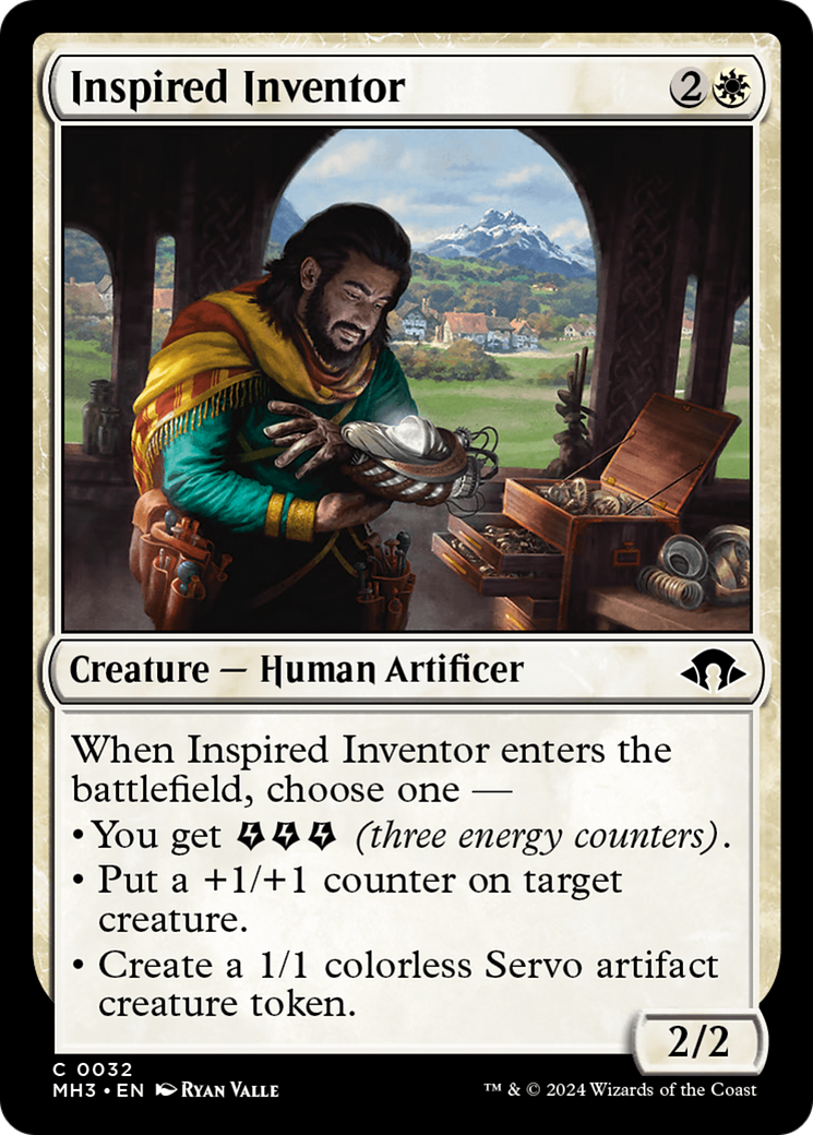 Inspired Inventor⁣ - Modern Horizons 3⁣ (Common)⁣ [32]