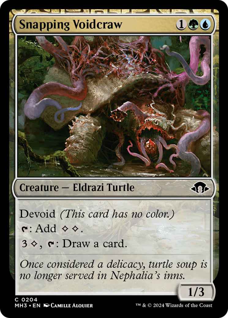 Snapping Voidcraw⁣ - Modern Horizons 3⁣ (Common)⁣ [204]