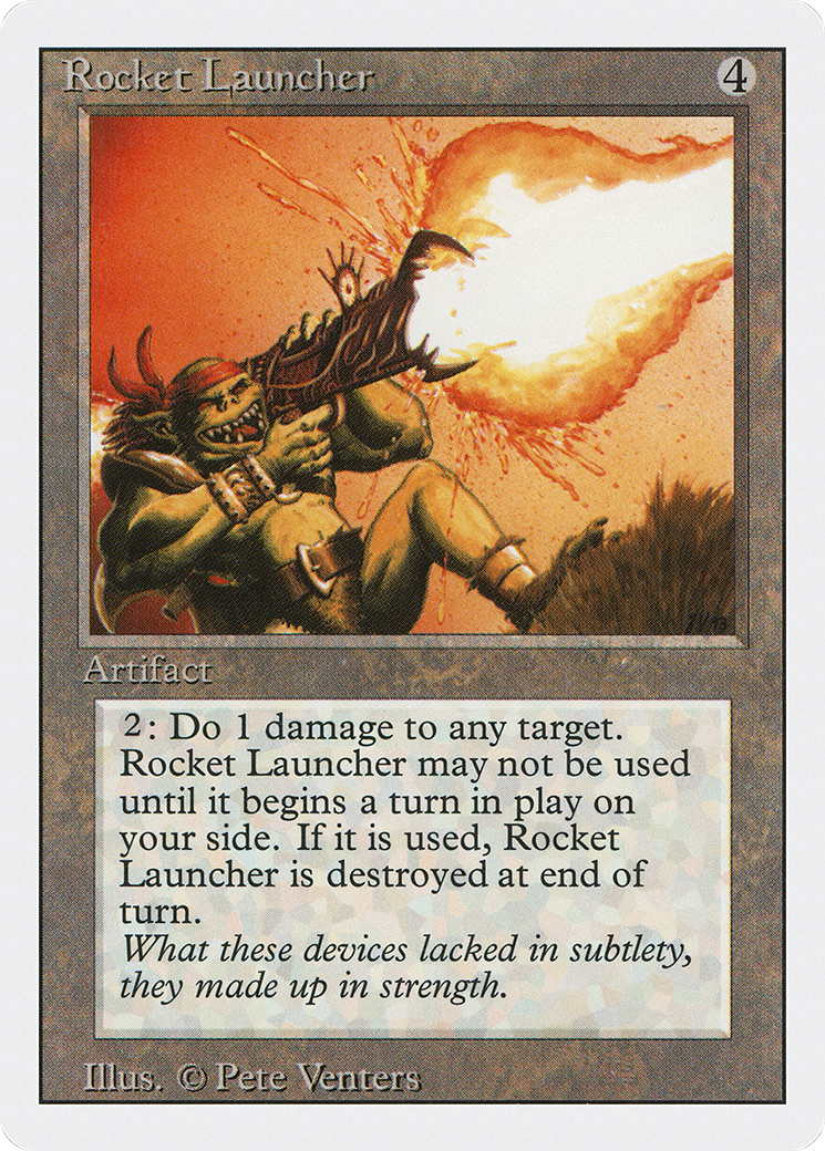 Rocket Launcher (3ED-) - Revised Edition