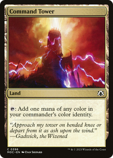 Command Tower⁣ - Commander: March of the Machine⁣ (Common)⁣ [396]