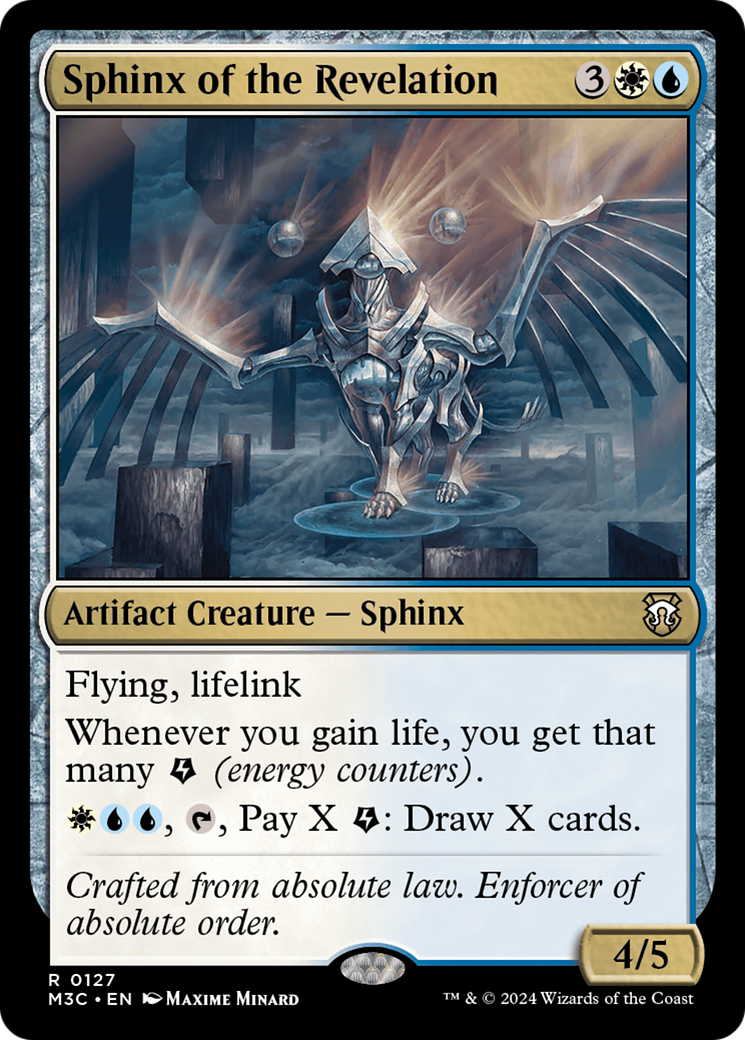 Sphinx of the Revelation⁣ - Commander: Modern Horizons 3⁣ (Rare)⁣ [127]