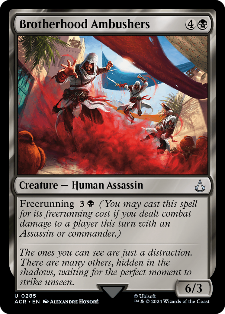 Brotherhood Ambushers⁣ - Universes Beyond: Assassin's Creed: Extras⁣ (Uncommon)⁣ [285]